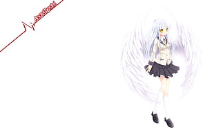female angel anime character, Angel Beats!, Tachibana Kanade