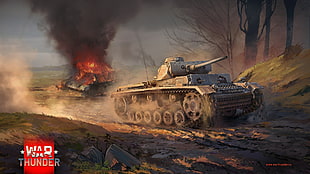 War Thunder game poster, War Thunder, tank, T-34, Gaijin Entertainment