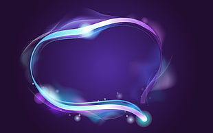 purple abstract illustration