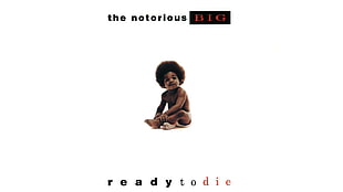 baby with text overlay, The Notorious B.I.G., album covers, cover art
