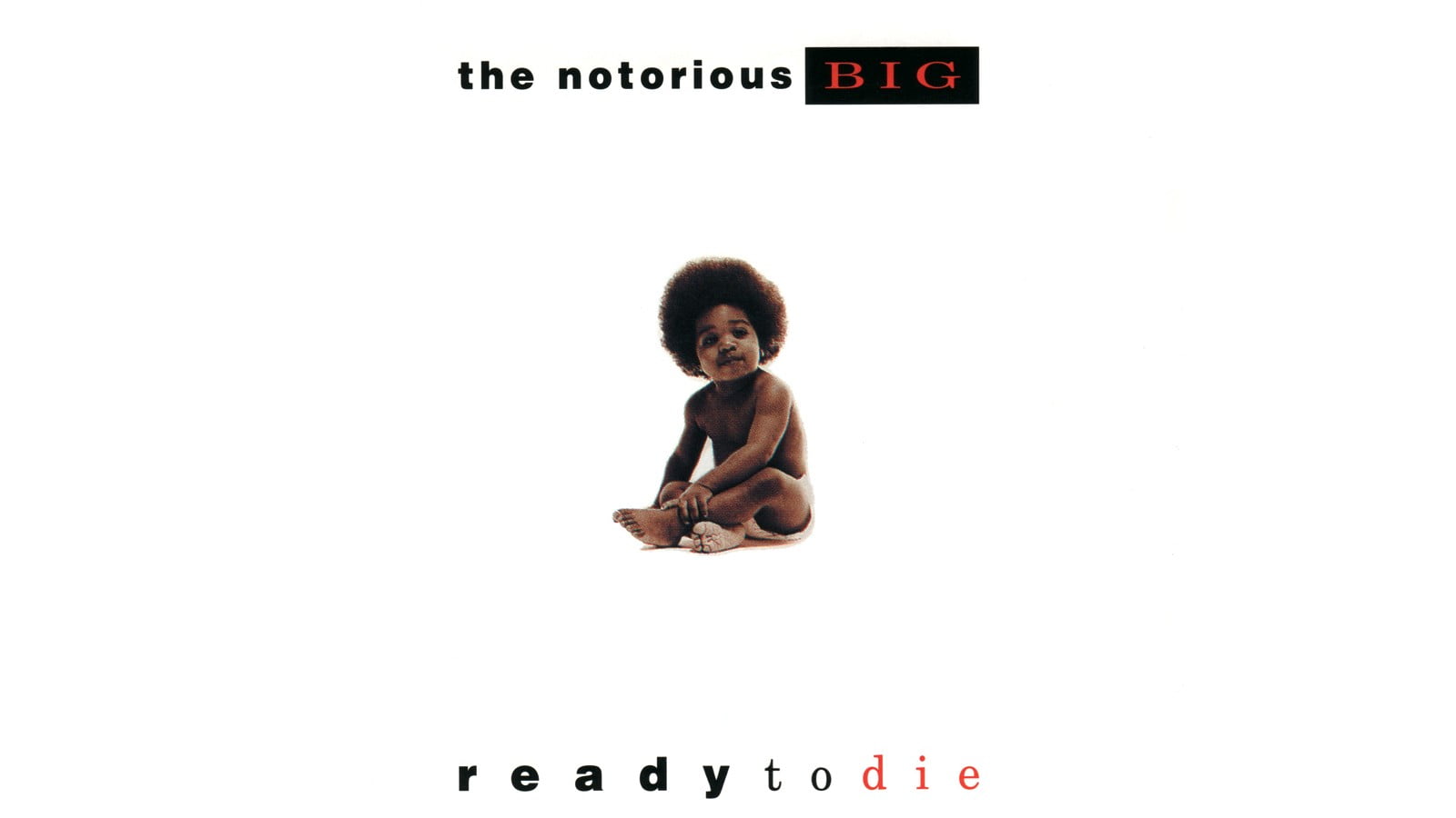 Baby with text overlay, The Notorious B