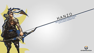 Hanzo Overwatch wallpaper, Overwatch, Blizzard Entertainment, video games, rangaming (Author)
