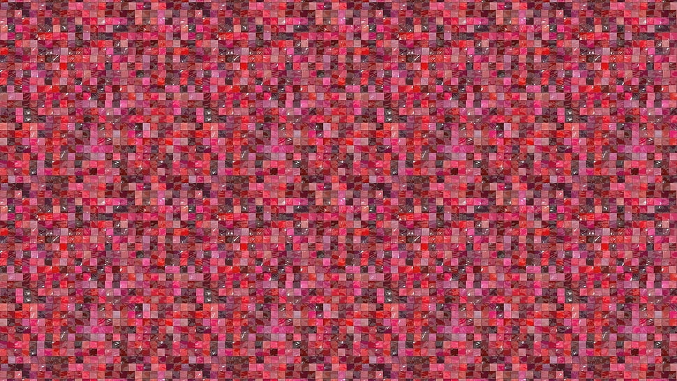 red and white area rug, texture, pattern, mosaic, square HD wallpaper