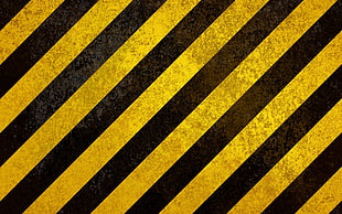 yellow and black stripe wall paper