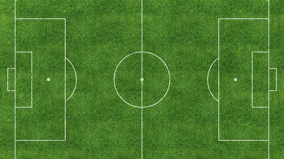 football field illustration HD wallpaper