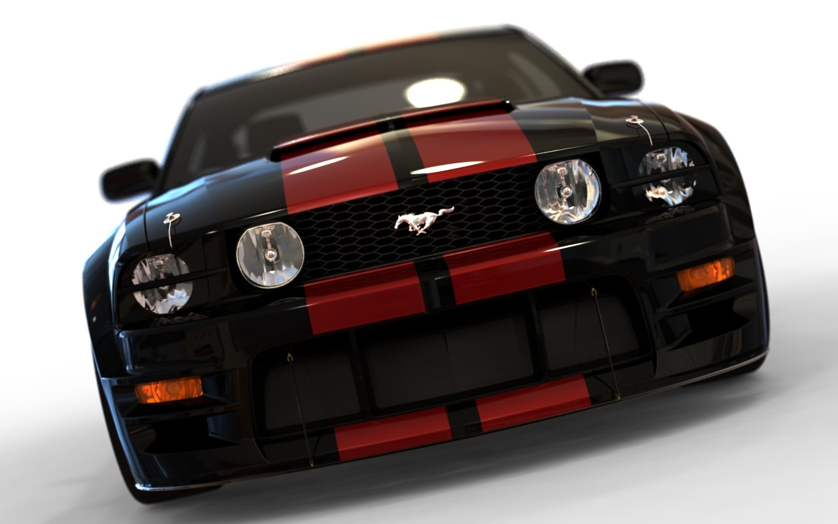 Black And Red Ford Mustang Gt With Dual Racing Stripes Car Ford Mustang Shelby Hd Wallpaper Wallpaper Flare