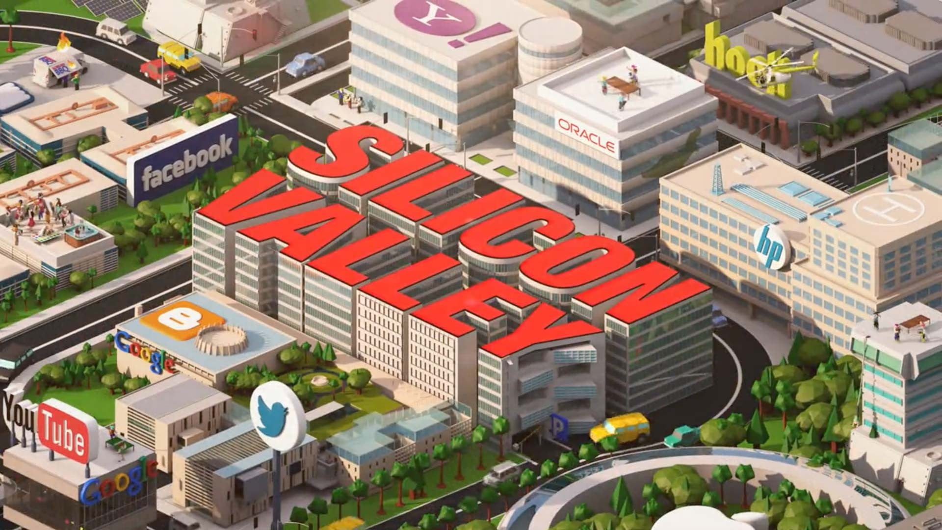 Silicon Valley building, Silicon Valley, HBO