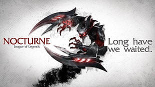 Nocturne League of Legends poster, League of Legends, Nocturne