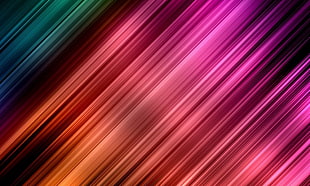 purple, orange, and green wallpaper, colorful, abstract HD wallpaper