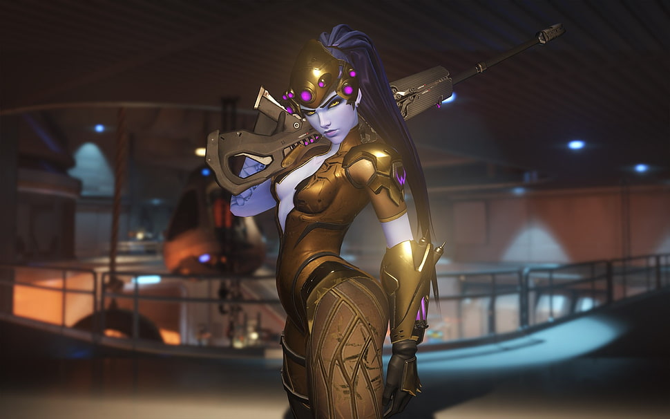 Widowmaker Overwatch, Overwatch, Widowmaker (Overwatch) HD wallpaper