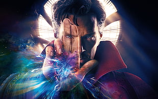 digital wallpaper of Doctor Strange movie poster