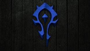 blue logo HD wallpaper