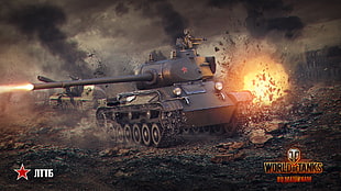 World of Tanks, tank, wargaming, render HD wallpaper