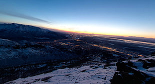 rock mountain alps, landscape, mountains, winter, snow