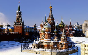 Saint Basil's Cathedral, Russia, building, Russia, Moscow, Saint Basil's Cathedral