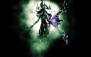 female character illustration, League of Legends, Irelia