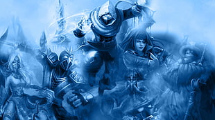 League of Legends Malzahar, Shen, Akali, Kasadin and Jax wallpaper, League of Legends HD wallpaper