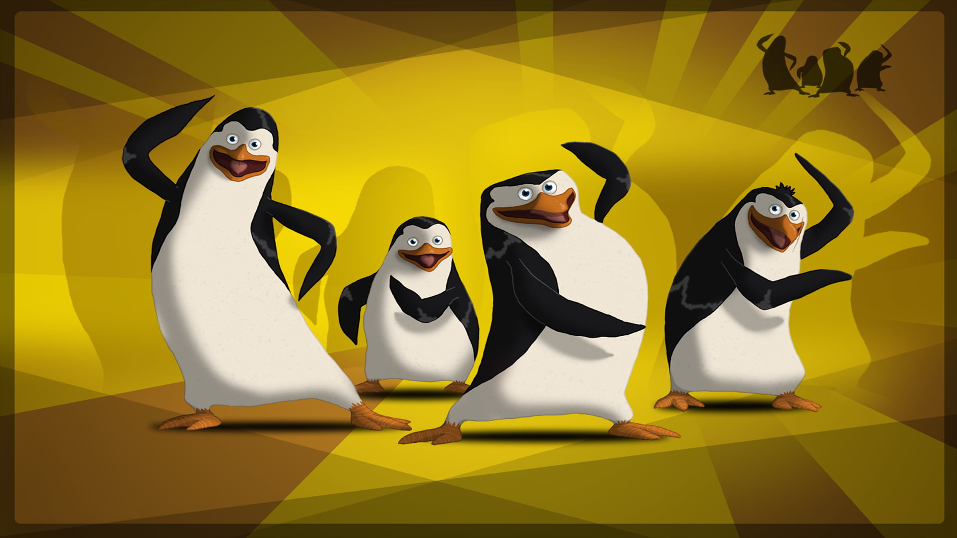 White and black penguin illustration, movies, Penguins of Madagascar, animated  movies HD wallpaper | Wallpaper Flare