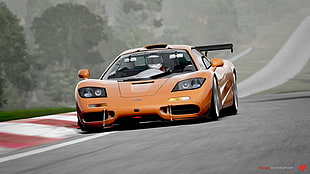 Forza Horizon digital wallpaper, Forza Motorsport, McLaren F1, race tracks, video games HD wallpaper