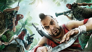 Far Cry digital wallpaper, video games, Far Cry 3, Vaas, Ubisoft HD wallpaper