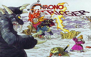 Chrono Trigger clip-art, Chrono Trigger, SNES, JRPGs, video games HD wallpaper