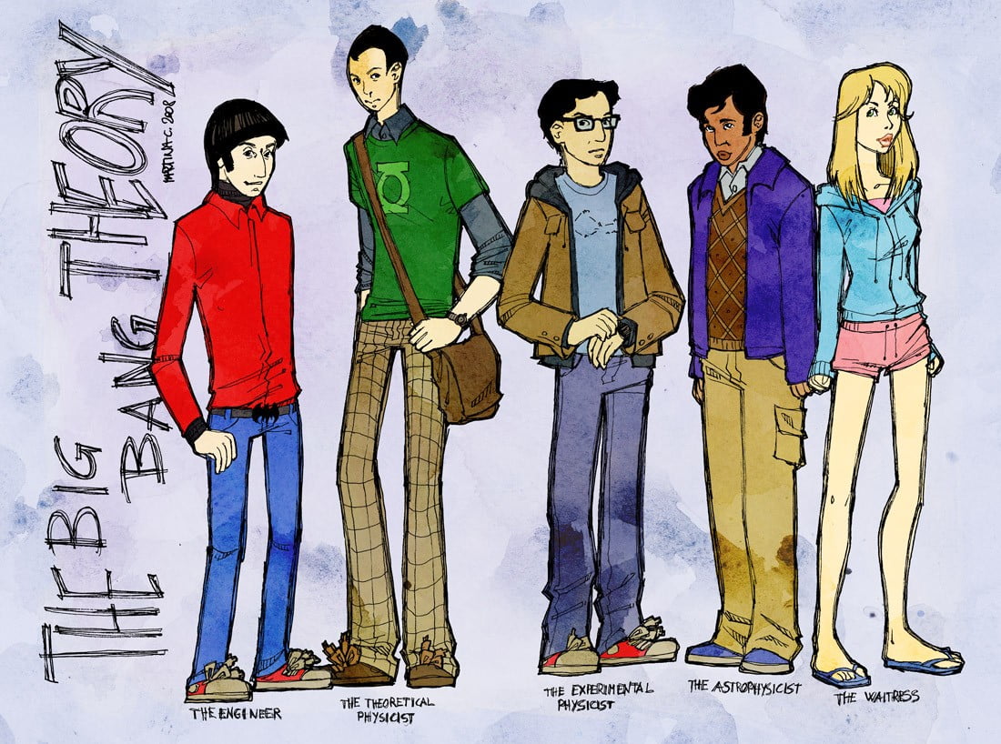 The Big Bang Theory sketch, The Big Bang Theory