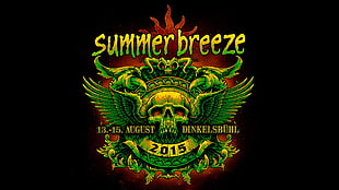2015 Summer Breeze advertisement, Summer Breeze, heavy metal, festivals HD wallpaper
