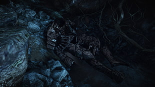 blue and black digital wallpaper, The Witcher 3: Wild Hunt, Skellige