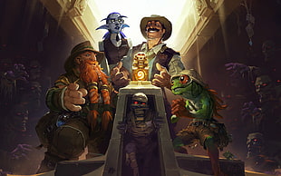 video game wallpaper, Hearthstone: Heroes of Warcraft, Blizzard Entertainment