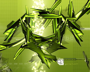 green illustration