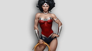 Wonder Woman digital wallpaper