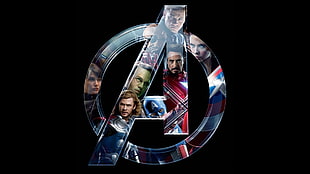 Marvel Avengers logo, The Avengers, Black Widow, Scarlett Johansson, Thor HD wallpaper