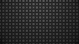 black and gray area rug, pattern, monochrome