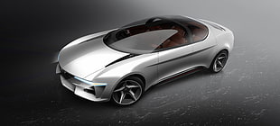 silver coupe, GFG Style, Concept cars, 2018
