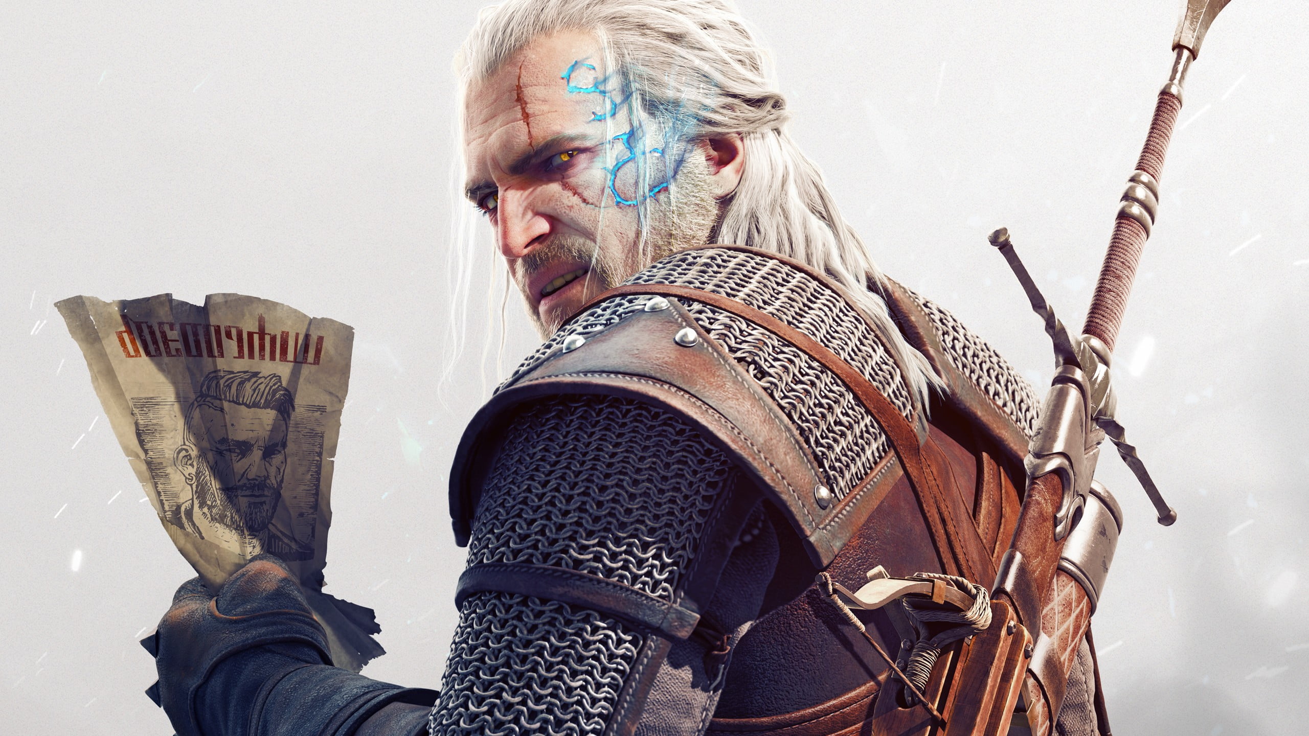The Wincher Geralt, Geralt of Rivia, artwork, video games, The Witcher 3: Wild Hunt