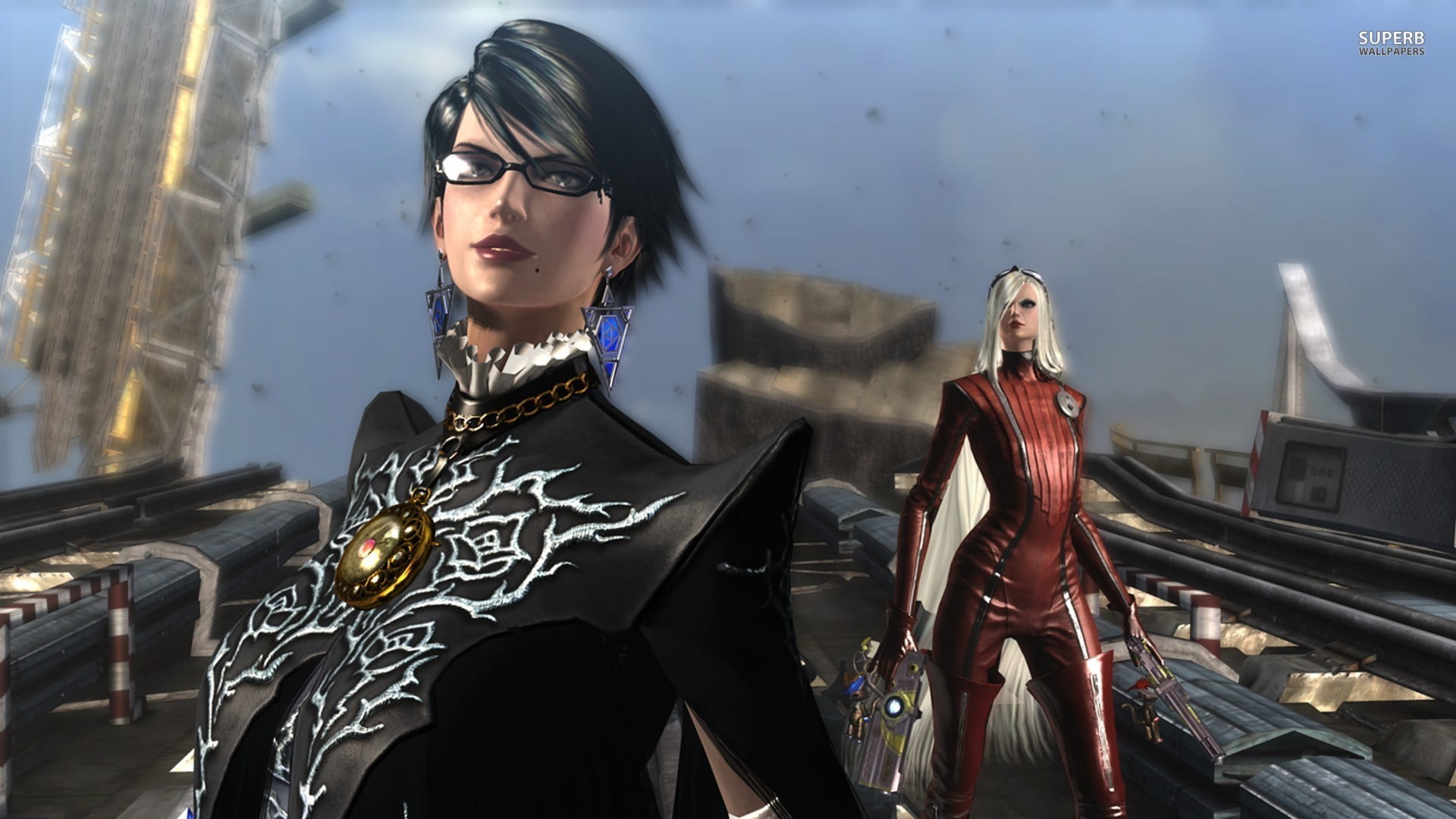 black haired anime character, Bayonetta, Bayonetta 2, Wii U, Nintendo