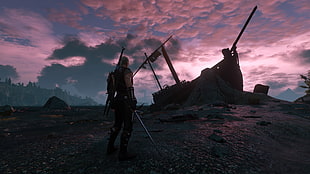 game application wallpaper, The Witcher 3: Wild Hunt, Geralt of Rivia, Ard Skellige, video games