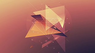 diamond illustration, symmetry, space