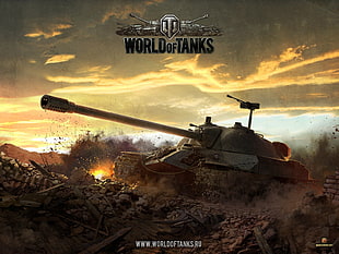 World of Tanks wallpaper, World of Tanks, tank, IS-7, ИС-7