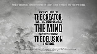 The Creator The Mind The Delusion