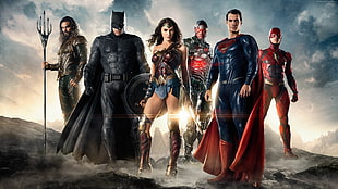 Justice League movie poster HD wallpaper