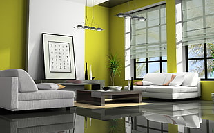 living room set HD wallpaper