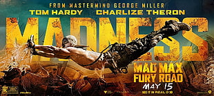 Mad Max Fury Road poster, Mad Max: Fury Road, movies, Mad Max HD wallpaper
