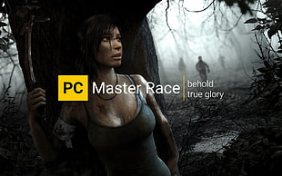 Lara Croft, Tomb Raider, PC Master  Race, PC gaming HD wallpaper