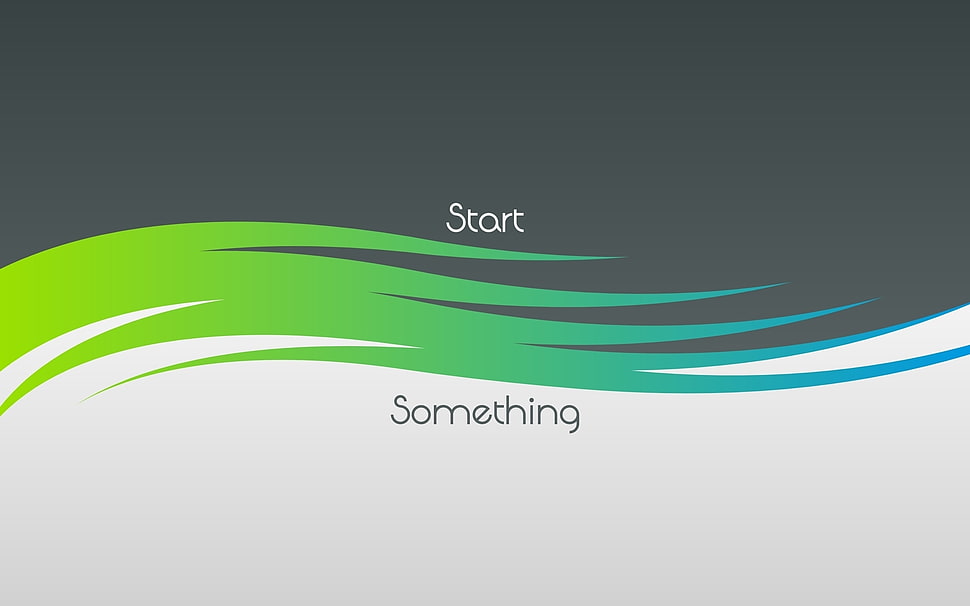 Start Something artwork HD wallpaper