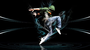dancing, breakdance