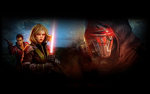 female animation character, SWTOR, Star Wars, The Old Republic, video games