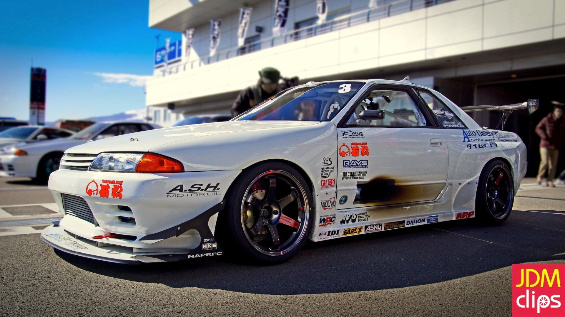 white coupe, Nissan Skyline GT-R R-32, Nissan Skyline, Nissan GT-R R32, Nissan