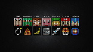 Minecraft digital wallpaper