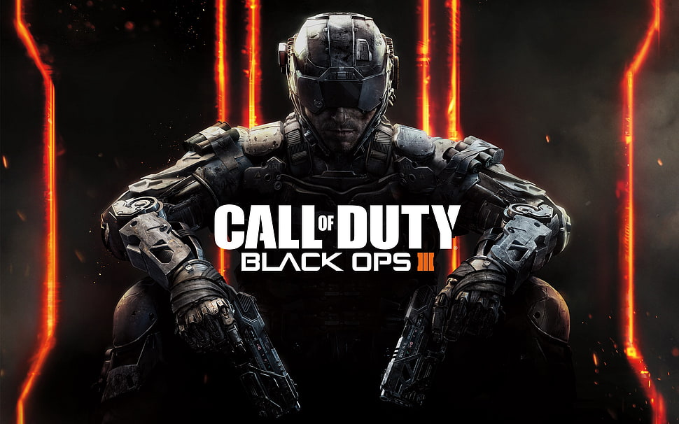 game cover of Call of Duty Black OPS III HD wallpaper